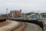 AMTK 25 leads 3 other locos on train P092-19